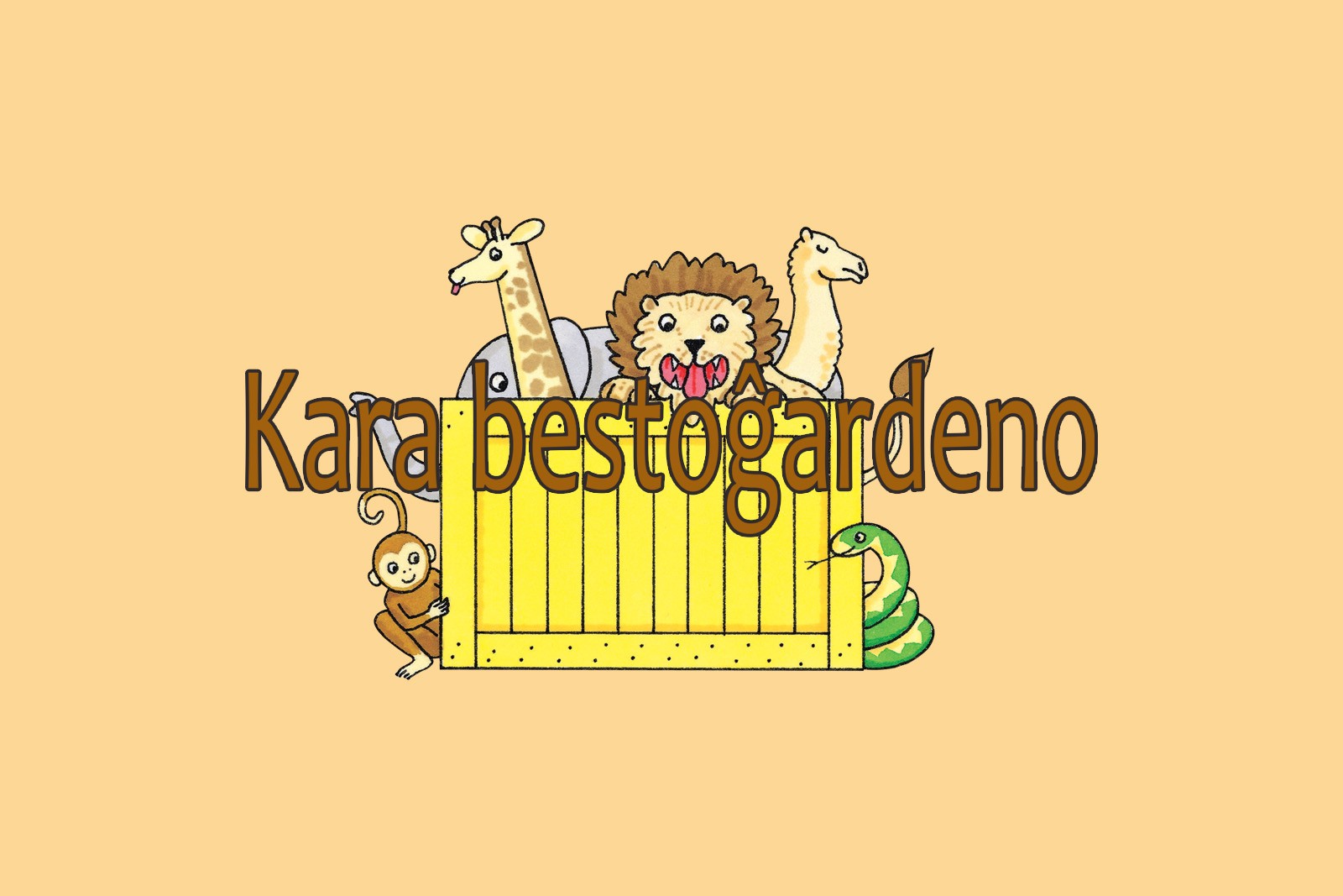 More information about "Kara bestoĝardeno"
