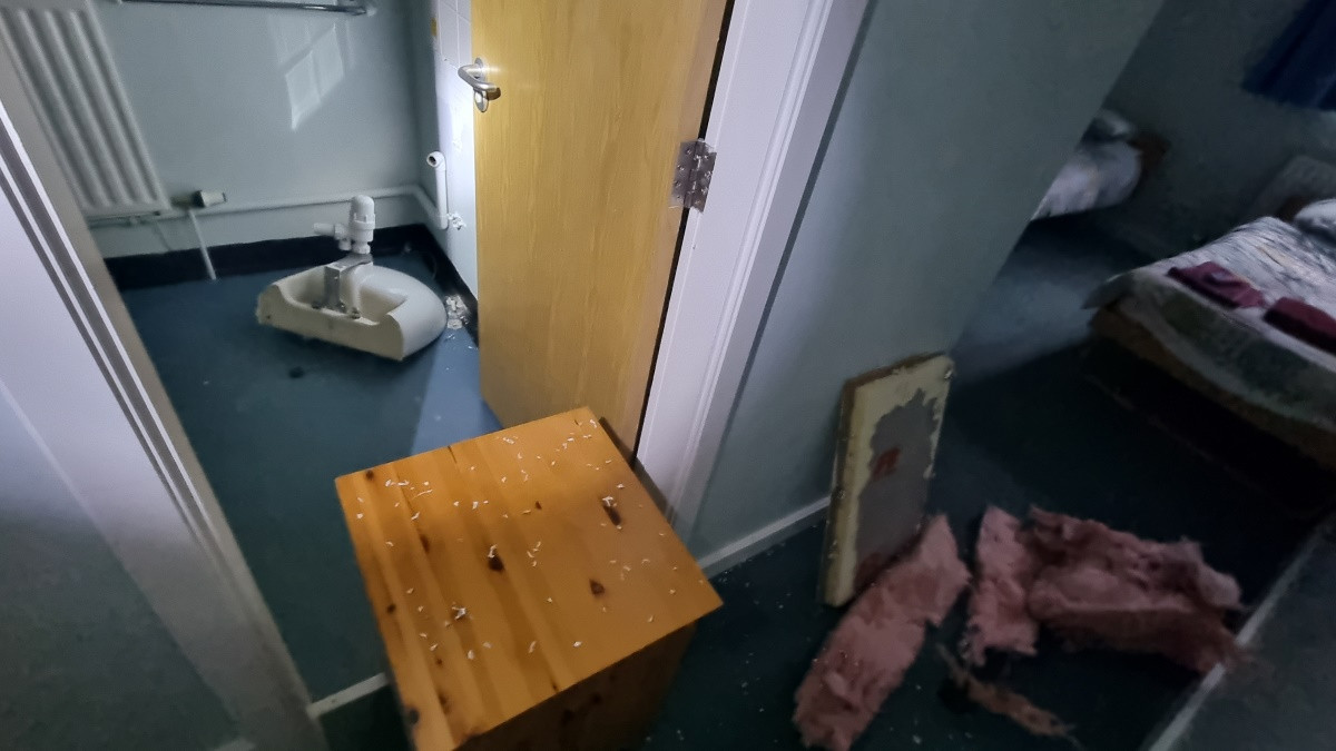 More information about "Even Bedrooms and Toilets aren't safe from Vandals at Esperanto House"